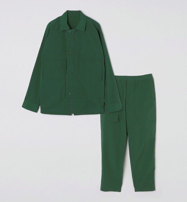 SHIPS「【SHIPS別注】+phenix:〈撥水〉ミリタリー/フィッシャーマンシャツ (セットアップ対応)」|ブルゾン・スタジャン|