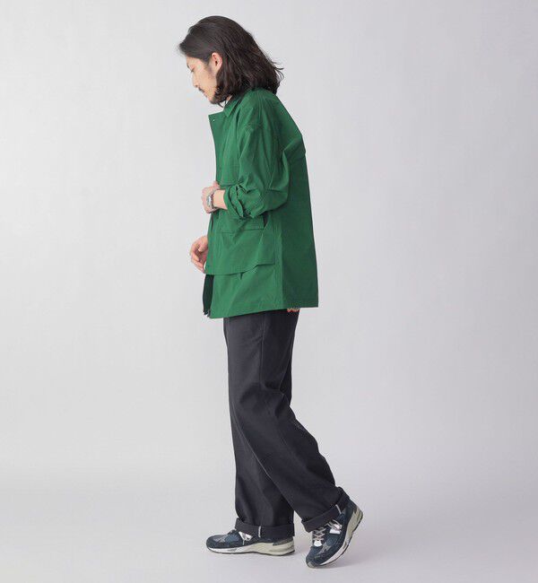 SHIPS「【SHIPS別注】+phenix:〈撥水〉ミリタリー/フィッシャーマンシャツ (セットアップ対応)」|ブルゾン・スタジャン|