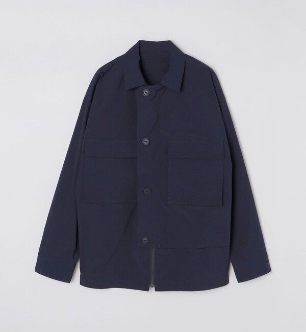 SHIPS「【SHIPS別注】+phenix:〈撥水〉ミリタリー/フィッシャーマンシャツ (セットアップ対応)」|ブルゾン・スタジャン|