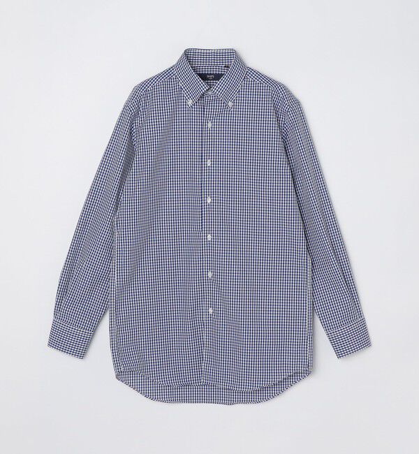 SHIPS Colors 「SHIPS Colors: Deo-Papi(R) ギンガムチェック ボタンダウン シャツ◇」|シャツ・ブラウス|ネイビー