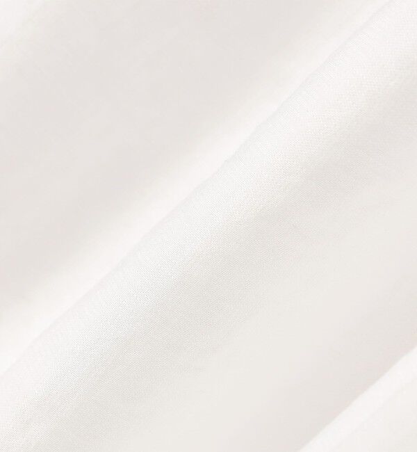 SHIPS for women「〈洗濯機可能〉シアー シャーリング ネック ショート スリーブ ブラウス」|シャツ・ブラウス|