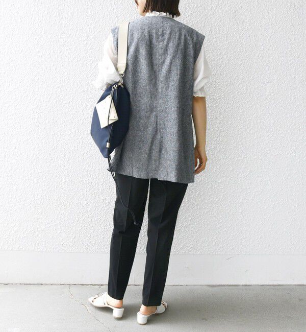 SHIPS for women「〈手洗い可能〉ストレッチ テーパード パンツ」|その他|