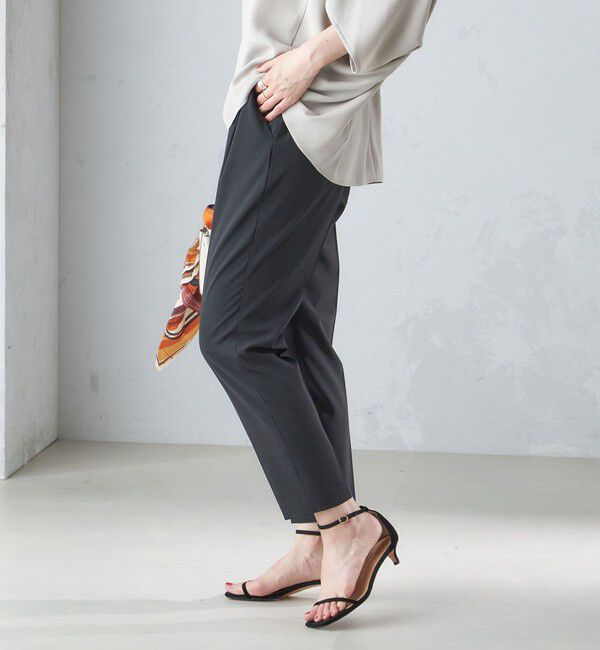 SHIPS for women「〈手洗い可能〉ストレッチ テーパード パンツ」|その他|