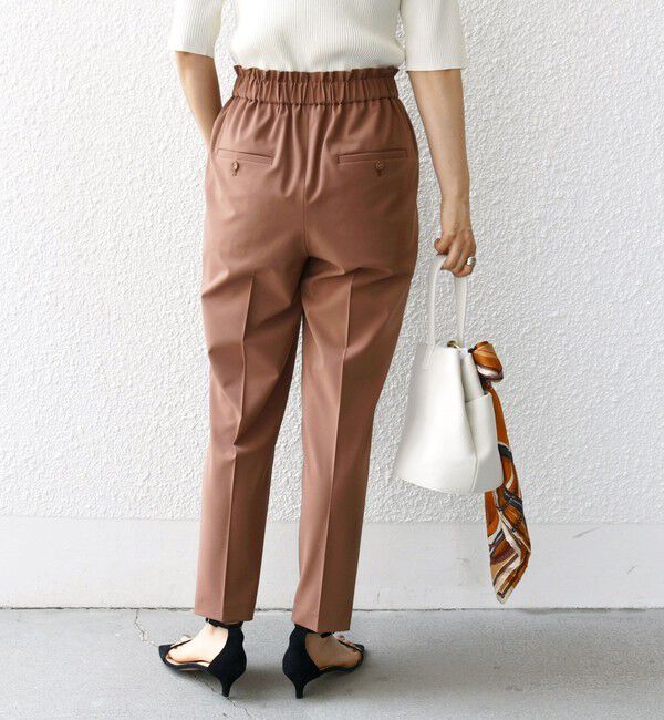 SHIPS for women「〈手洗い可能〉ストレッチ テーパード パンツ」|その他|