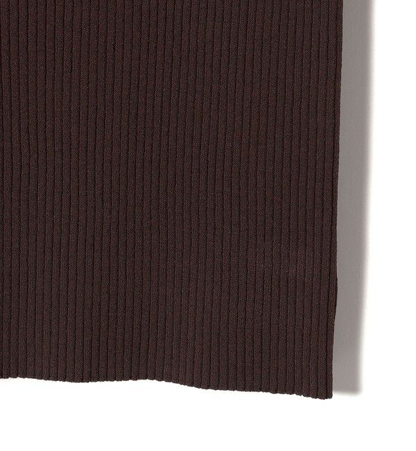 SHIPS for women「〈手洗い可能〉ボートネック 5分袖 リブ ニット」|ニット・セーター|