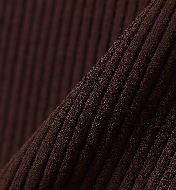 SHIPS for women「〈手洗い可能〉ボートネック 5分袖 リブ ニット」|ニット・セーター|