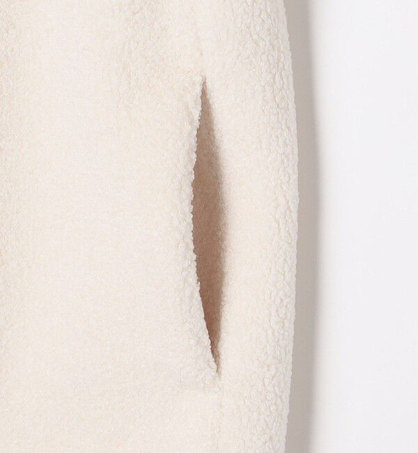 SHIPS any「SHIPS any: 〈洗濯機可能〉 コンビ ボア フリース スタンド ジップ ベスト◇」|ベスト・ジレ|