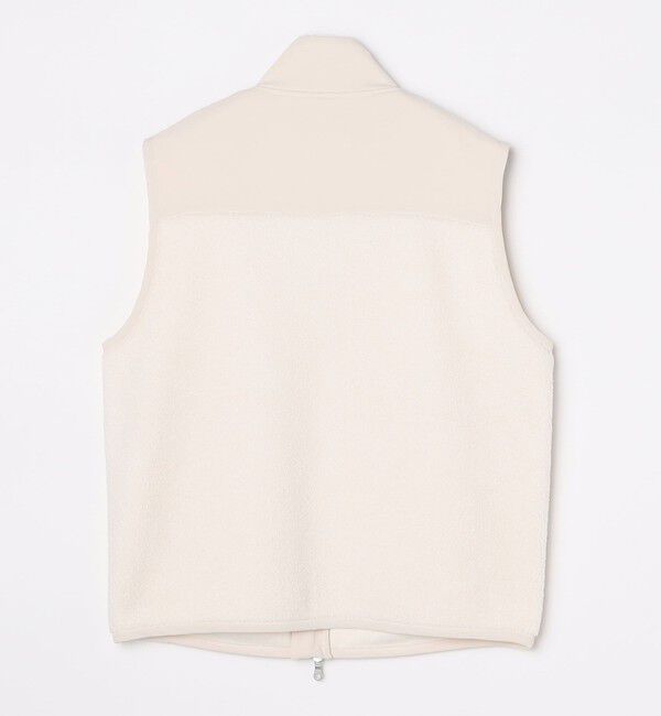 SHIPS any「SHIPS any: 〈洗濯機可能〉 コンビ ボア フリース スタンド ジップ ベスト◇」|ベスト・ジレ|