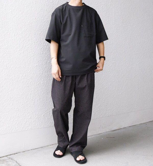 SHIPS any「SHIPS any:〈吸水速乾〉Rapidry スピンドル リラックス Tシャツ(セットアップ対応)◇」|Tシャツ・カットソー|