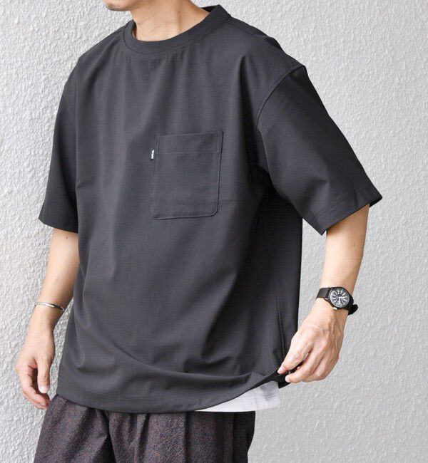 SHIPS any「SHIPS any:〈吸水速乾〉Rapidry スピンドル リラックス Tシャツ(セットアップ対応)◇」|Tシャツ・カットソー|