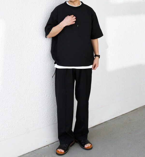 SHIPS any「SHIPS any:〈吸水速乾〉Rapidry スピンドル リラックス Tシャツ(セットアップ対応)◇」|Tシャツ・カットソー|