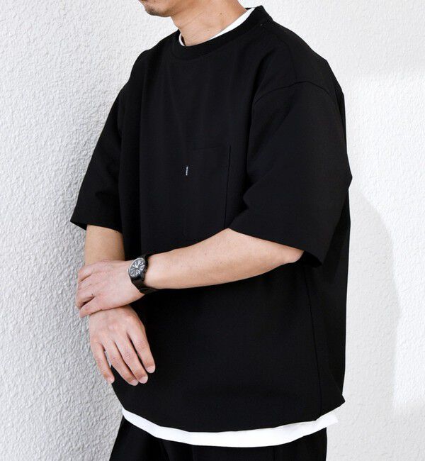 SHIPS any「SHIPS any:〈吸水速乾〉Rapidry スピンドル リラックス Tシャツ(セットアップ対応)◇」|Tシャツ・カットソー|