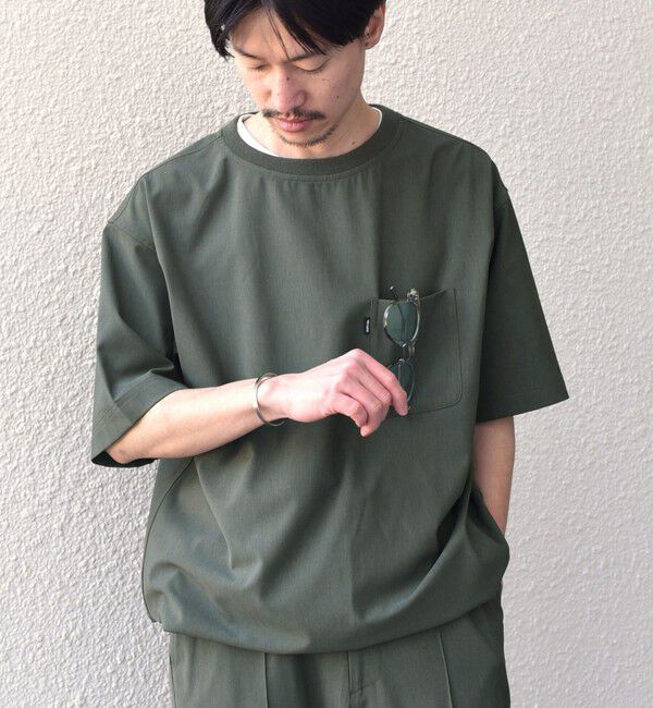 SHIPS any「SHIPS any:〈吸水速乾〉Rapidry スピンドル リラックス Tシャツ(セットアップ対応)◇」|Tシャツ・カットソー|