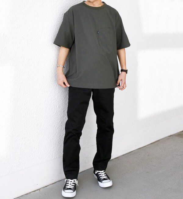 SHIPS any「SHIPS any:〈吸水速乾〉Rapidry スピンドル リラックス Tシャツ(セットアップ対応)◇」|Tシャツ・カットソー|