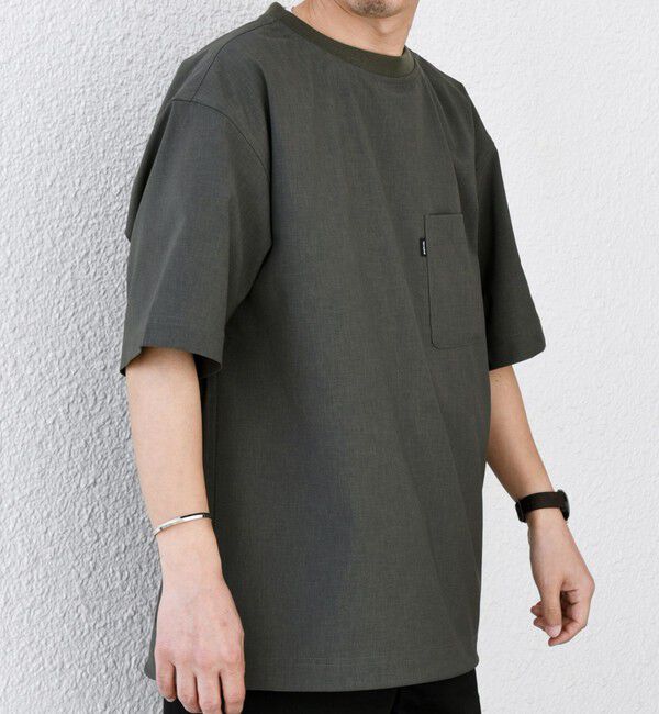 SHIPS any「SHIPS any:〈吸水速乾〉Rapidry スピンドル リラックス Tシャツ(セットアップ対応)◇」|Tシャツ・カットソー|