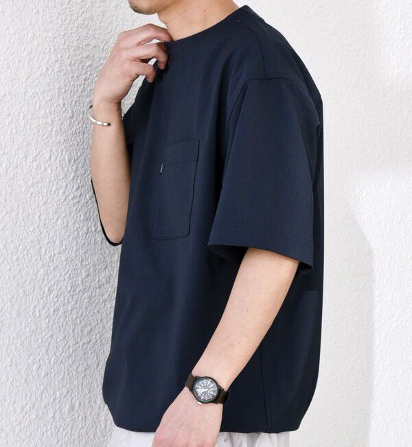 SHIPS any「SHIPS any:〈吸水速乾〉Rapidry スピンドル リラックス Tシャツ(セットアップ対応)◇」|Tシャツ・カットソー|