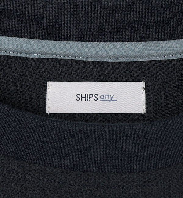 SHIPS any「SHIPS any:〈吸水速乾〉Rapidry スピンドル リラックス Tシャツ(セットアップ対応)◇」|Tシャツ・カットソー|