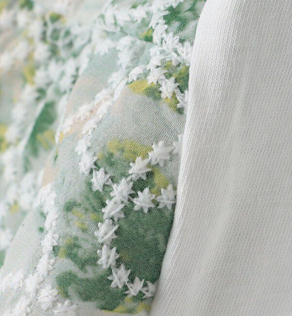 SHIPS Colors 「SHIPS Colors:フラワー ステッチ Tシャツ(80～130cm)」|Tシャツ・カットソー|