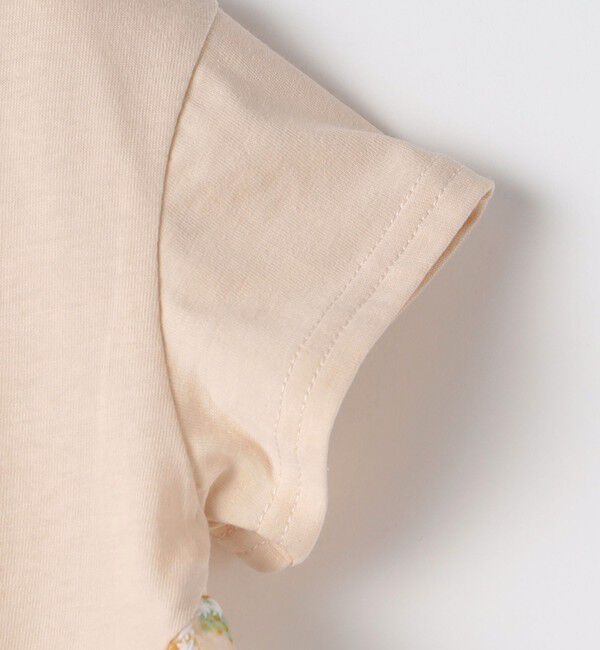 SHIPS Colors 「SHIPS Colors:フラワー ステッチ Tシャツ(80～130cm)」|Tシャツ・カットソー|