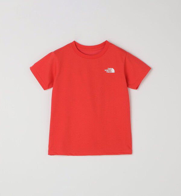 SHIPS any「THE NORTH FACE: スクエア バンダナ バックプリント ロゴ Tシャツ <KIDS>」|Tシャツ・カットソー|