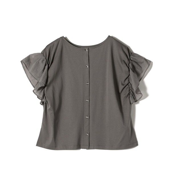 SHIPS Colors 「SHIPS Colors:〈手洗い可能〉シルケット 天竺 2WAY トップス◇」|Tシャツ・カットソー|