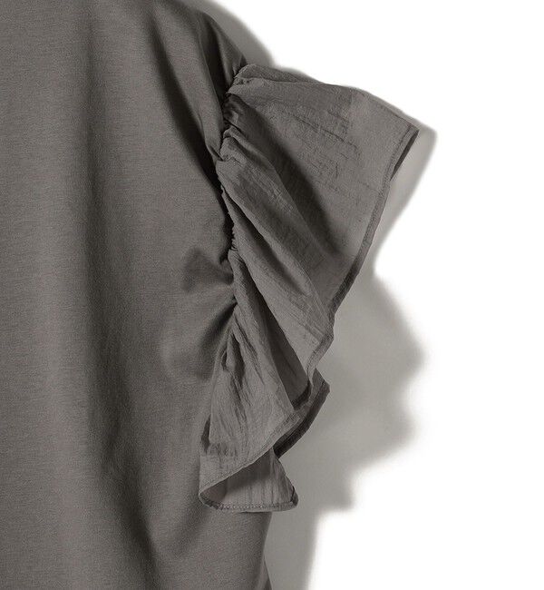 SHIPS Colors 「SHIPS Colors:〈手洗い可能〉シルケット 天竺 2WAY トップス◇」|Tシャツ・カットソー|