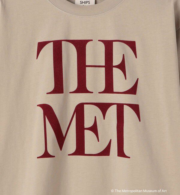 SHIPS Colors 「SHIPS Colors:The Met コラボ フロッキー ロゴ Tシャツ 2」|Tシャツ・カットソー|
