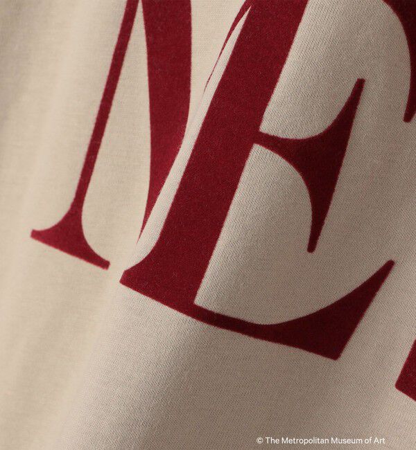 SHIPS Colors 「SHIPS Colors:The Met コラボ フロッキー ロゴ Tシャツ 2」|Tシャツ・カットソー|