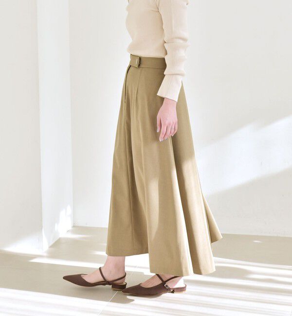 quaranciel「quaranciel:〈洗濯機可能〉ロング フレア スカート」|スカート|