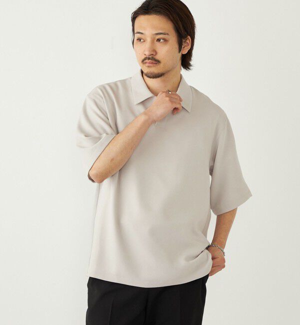 SHIPS Colors 「SHIPS Colors:〈吸水速乾・接触冷感〉マルチファンクション ジョーゼット ポロシャツ◇」|ポロシャツ|