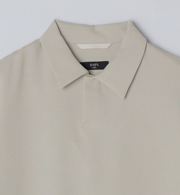 SHIPS Colors 「SHIPS Colors:〈吸水速乾・接触冷感〉マルチファンクション ジョーゼット ポロシャツ◇」|ポロシャツ|
