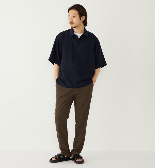 SHIPS Colors 「SHIPS Colors:〈吸水速乾・接触冷感〉マルチファンクション ジョーゼット ポロシャツ◇」|ポロシャツ|