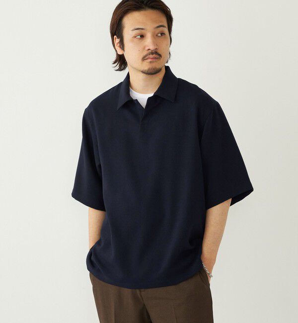 SHIPS Colors 「SHIPS Colors:〈吸水速乾・接触冷感〉マルチファンクション ジョーゼット ポロシャツ◇」|ポロシャツ|