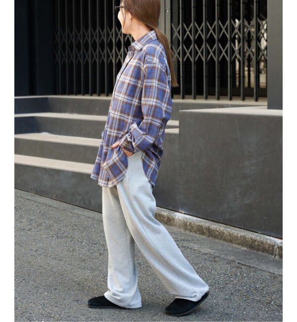 OUTDOOR PRODUCTS Usual Things「チェックスプレッドカラーシャツ」|シャツ・ブラウス|