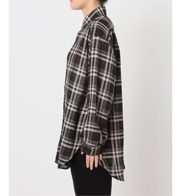 OUTDOOR PRODUCTS Usual Things「チェックスプレッドカラーシャツ」|シャツ・ブラウス|