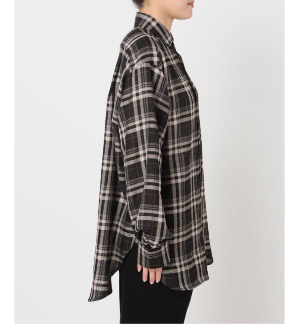 OUTDOOR PRODUCTS Usual Things「チェックスプレッドカラーシャツ」|シャツ・ブラウス|