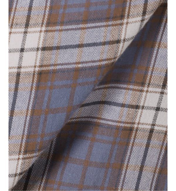 OUTDOOR PRODUCTS Usual Things「チェックスプレッドカラーシャツ」|シャツ・ブラウス|