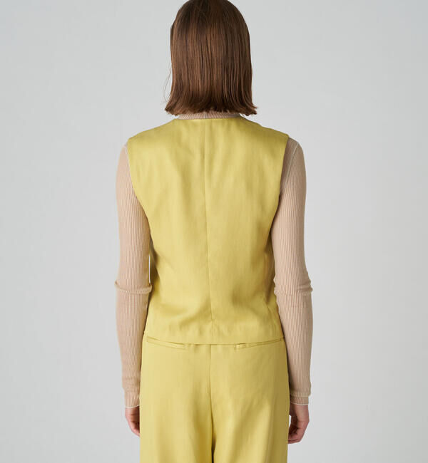 Ballsey「グロッシーツイル コンパクトジレ」|ベスト・ジレ|