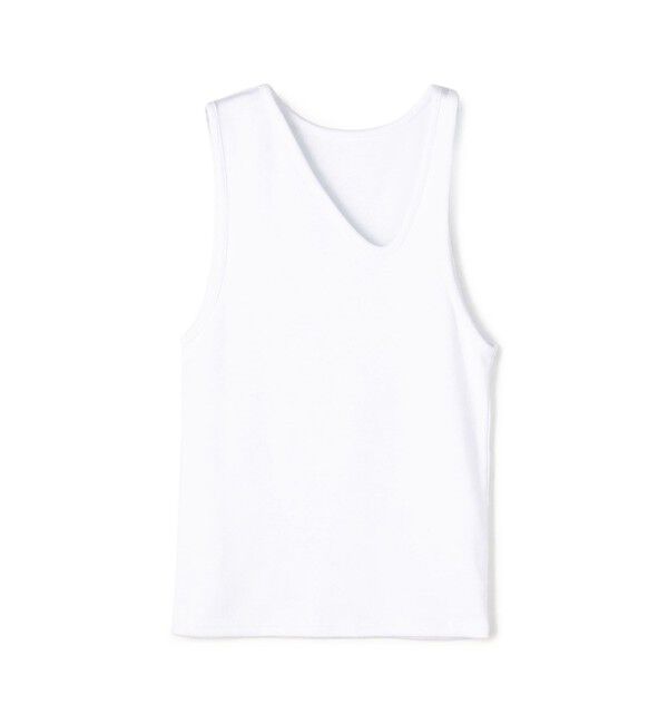 Edition「コットンフライス アシンメトリータンクトップ 」|タンクトップ|11 ホワイト