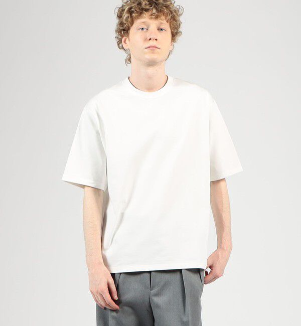 Edition「コットン クルーネックTシャツ」|Tシャツ・カットソー|