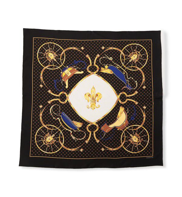 TOMORROWLAND GOODS「TOMORROWLAND CARRIAGE スカーフ」|バンダナ・スカーフ|18 ブラック系