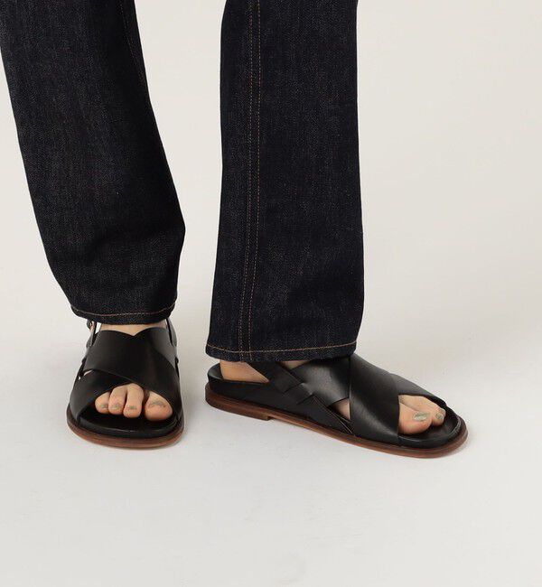 TOMORROWLAND GOODS「TOMORROWLAND FOOTBED フラットサンダル」|サンダル|