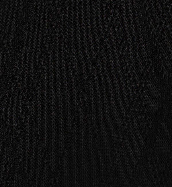 DES PRES「 レーヨンアーガイルチェック クルーネックカーディガン」|カーディガン|