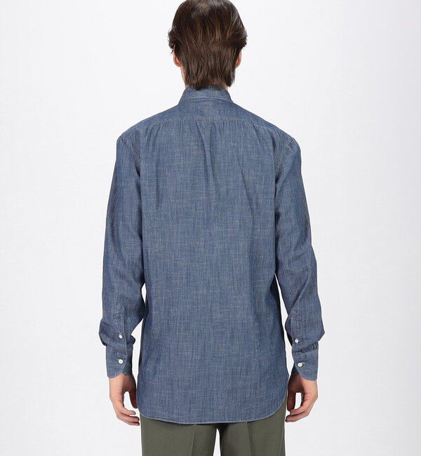 TOMORROWLAND BUYING WEAR「【別注】Maria Santagelo コットンデニム ワンピースカラーシャツ」|シャツ・ブラウス|