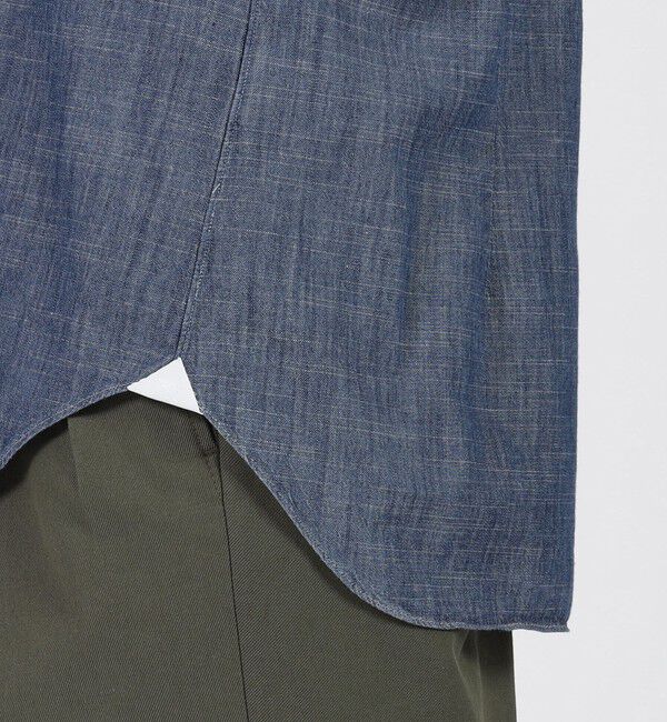 TOMORROWLAND BUYING WEAR「【別注】Maria Santagelo コットンデニム ワンピースカラーシャツ」|シャツ・ブラウス|