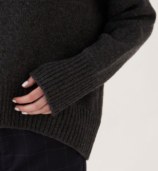 GALERIE VIE「ファインウール タートルネックプルオーバー」|ニット・セーター|