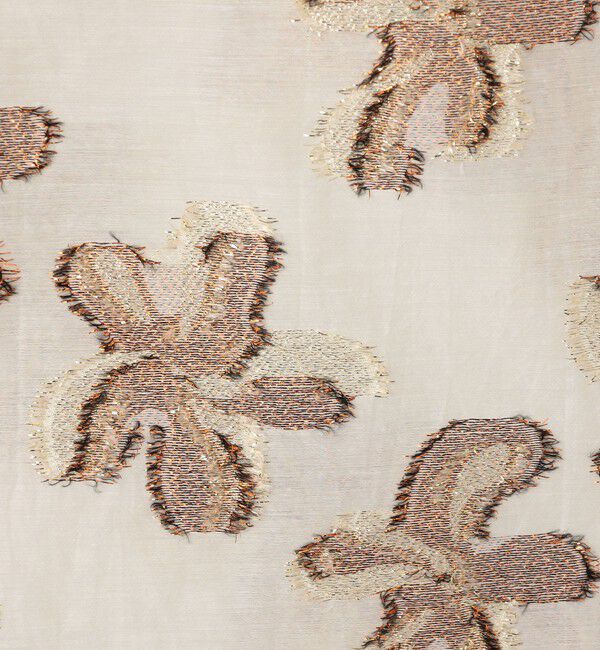 MACPHEE「バイカラージャカード ボザムチュニックシャツ」|シャツ・ブラウス|