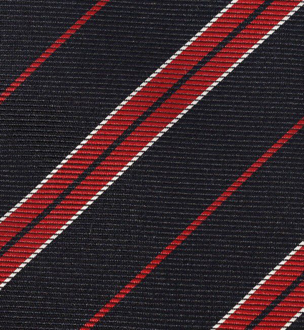 TOMORROWLAND GOODS「TOMORROWLAND シルク レジメンタルストライプナロータイ」|ネクタイ・蝶ネクタイ|