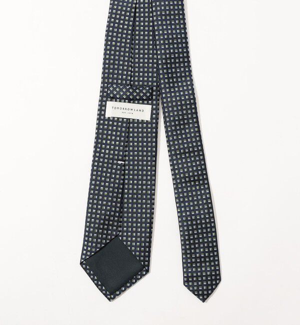TOMORROWLAND GOODS「TOMORROWLAND シルクジャガード 小紋柄ネクタイ」|ネクタイ・蝶ネクタイ|