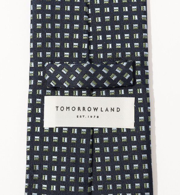 TOMORROWLAND GOODS「TOMORROWLAND シルクジャガード 小紋柄ネクタイ」|ネクタイ・蝶ネクタイ|